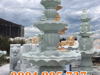 Thiết kế đài phun nước hồ cá hợp phong thuỷ 0