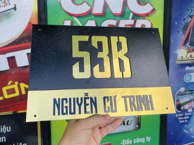 Bán biển số nhà giá rẻ 0