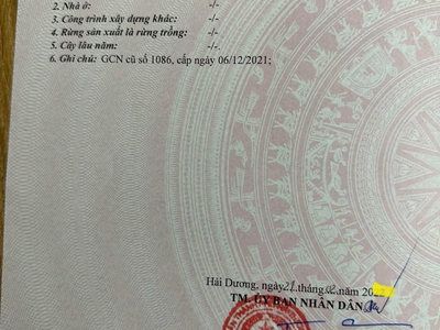 Bán đất mặt đường đôi Tứ Minh, KĐT Vạn Lộc, TP HD, 95.9m2, lô góc, KD buôn bán tốt 3