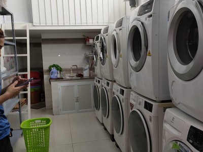 Cần sang tiệm giặt đang hoạt động tại gò vấp 3