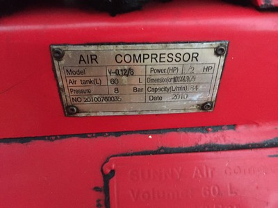 Máy nén khí rửa xe sửa cơ khí 8bar 0