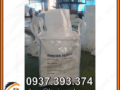 Bao jumbo đựng khoáng sản như: Xỉ titan, bauxit, bột cao lanh, bột đá 1