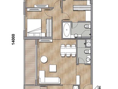 Bán căn hộ 3PN đẹp nhất dự án The Cosmo Residence 0