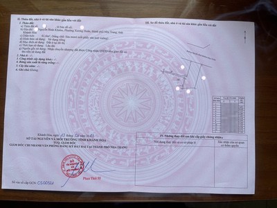 Bán nhà mặt tiền kinh doanh gần biển Đường Nguyễn Bỉnh Khiêm, P.Xuơng Huân, Nha Trang. 0