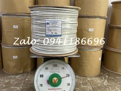 Sẵn số lượng Cáp mạng CAT6A FTP-STP bọc bạc chống nhiễu ANCOMTECK ACT-BOX305-6AWHITE 0