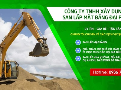 Cho thuê máy xúc, máy đào, phá dỡ nhà dân, công trình, dự án 0