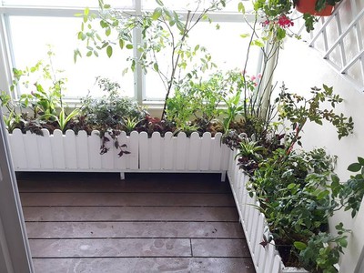 Mẫu ban công đẹp combo 10 nhà chị minh tại an bình city 4