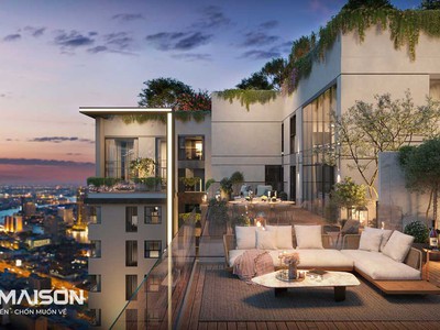 260 tr nhận nhà căn hộ cao cấp view sông Sài Gòn duy nhất tại trung tâm TP Thủ Dầu Một The Maison 5