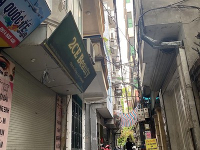 Chính chủ bán đất sẵn nhà 3 tầng cũ tại trần duy hưng, cầu giấy - ô tô đỗ cửa - kinh doanh 0