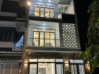 Bán nhà phố 4 tầng - hẻm nhựa 8m - khu 2637 huỳnh tấn phát, phú xuân nhà bè 1