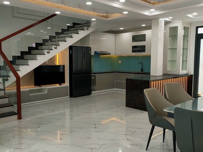 Bán nhà phố mới 4 tầng  mặt hẻm 437 đường nguyễn văn tạo , long thới. 3