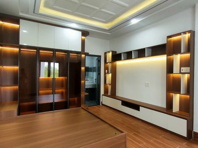 Bán nhà phố mới 4 tầng  mặt hẻm 437 đường nguyễn văn tạo , long thới. 4