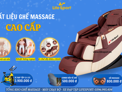 Ghế Massage Chính Hãng LifeSport LS-789   Trả Góp 0 0