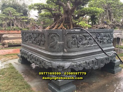 Tốp những bể cảnh bằng đá nguyên khối đẹp nhất bán tại ninh bình 1