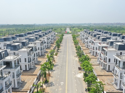 Sống sang, an lành tại khu biệt thự, nhà vườn HUD Mê Linh Central 2