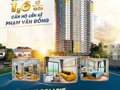 Ra mắt căn hộ 1,6 tỷ - số lượng rất giới hạn - liền kề ngay phạm văn đồng 1