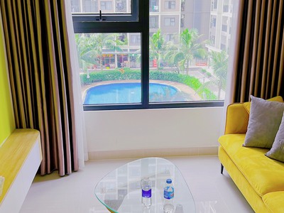 Siêu xanh mát với căn hộ 68.4 m2, 2PN, 2WC toà S1.09, Vinhomes Ocean Park, view bể bơi, chỉ 1.99 tỷ 1
