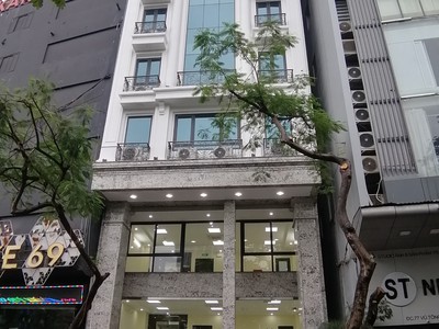 Cần cho thuê tòa văn phòng 8 tầng MP Vũ Tông Phan.DT 110m2.GIÁ 130 triệu/tháng 0