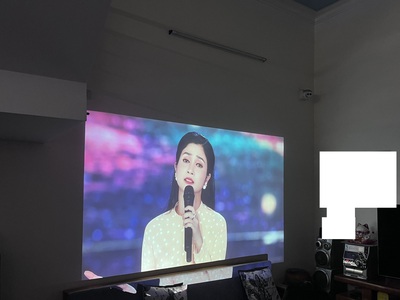 Máy chiếu Nec thay thế tivi 0