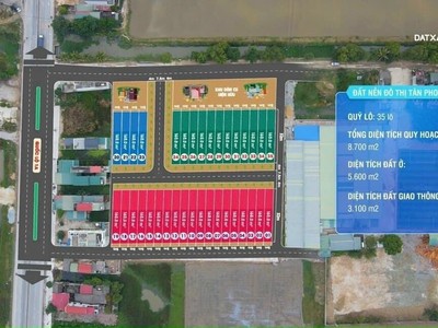 Bán lô đất đẹp, thị trấn Tân Phong, Quảng Xương, Thanh Hóa, 160m, 320m, giá cắt lỗ 1 nửa 1