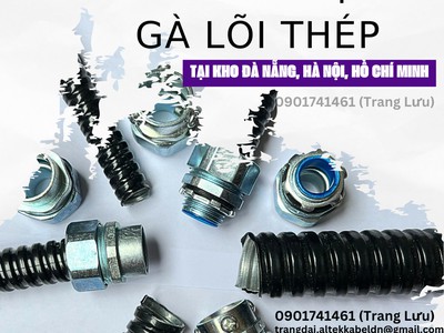 Ống ruột gà lõi thép bọc nhựa phi 20mm 2