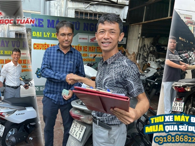 Thu mua xe máy cũ tại Hà Nội và trên toàn quốc 0