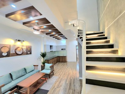 Hẻm xe tải 8m thông lê đức thọ 110m2 -nhà 3 tầng btct giá chỉ 5.7 tỷ 2
