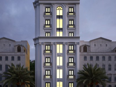 Siêu phẩm apartment mặt phố lô góc quận ba đình 145m2 x9t mới. chỉ 400tr/m2  dt 2,4 tỷ/năm 0