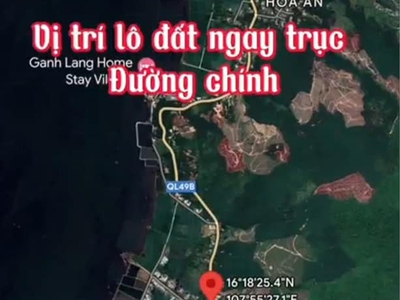 Bán Đất 3 Mặt Tiền Đường Ven Biển Lộc Bình - Đầm Cầu Hai 2