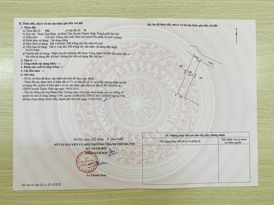 Đất đẹp - giá rẻ - chính chủ cần bán nhanh tại hòa lạc - vietinbank định giá 2,113 tỷ nay bán chỉ 3