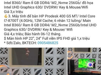 Bán máy tính các loại giá rẻ 0
