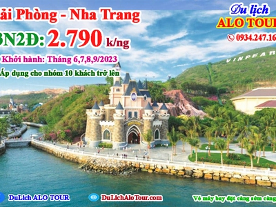 Tour du lịch Hải Phòng - Nha Trang 2023 0
