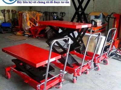 Bàn nâng thủy lực: bàn nâng tay, bàn nâng điện Nhập khẩu 1