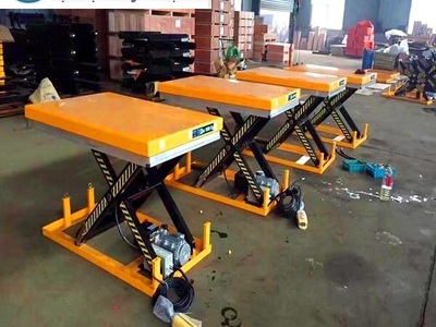 Bàn nâng thủy lực: bàn nâng tay, bàn nâng điện Nhập khẩu 2