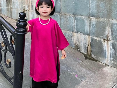 Cách chọn size áo dài cho bé trai, bé gái 1