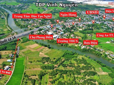 Đất Phong Thu - Phong Điền 100m2   chỉ 330 triệu 1
