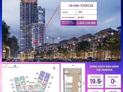 Độc quyền căn studio cuối cùng dự án - view sông hàn - tp đà nẵng tại sun cosmo đà nẵng 0