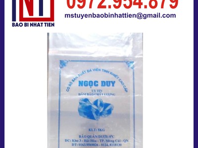 Bao bì nước đá, in bao bì nilon đựng nước đá 2