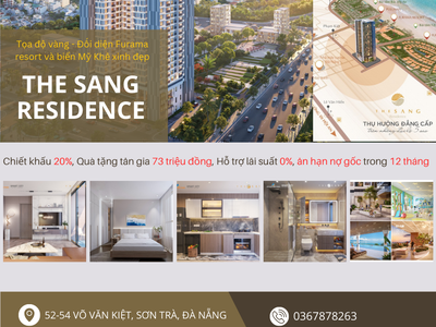 Suất ngoại giao căn hộ biển cao cấp giá ưu đãi-Sở hữu dài lâu- Cách biển Mỹ Khê 500m 0