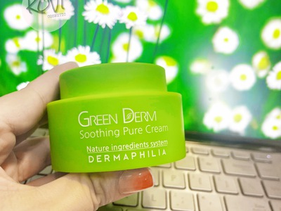Combo dưỡng da dịu nhẹ Green Derm - Dermaphilia 2