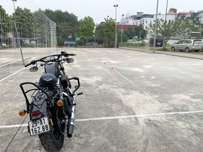 Xe Harley Davidson 48 đăng ký T5/2021 biển đẹp HN 3
