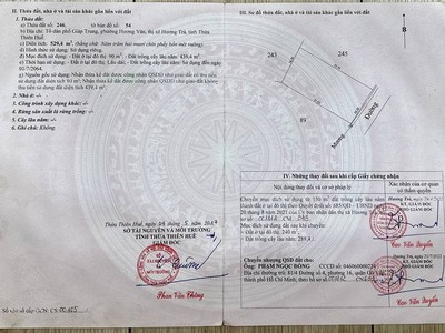 Chính chủ kẹt ngân hàng cần bán gấp trong 1 tuần giảm giá sâu cho khách thiện chí lh 0902 248 463 4