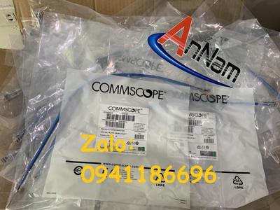 Annam chuyên phân phối  Dây nhảy Patch cord Commscope Cat5e 5M mã 1-1859239-6 17 feet 3