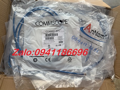 Annam chuyên phân phối  Dây nhảy Patch cord Commscope Cat5e 5M mã 1-1859239-6 17 feet 4