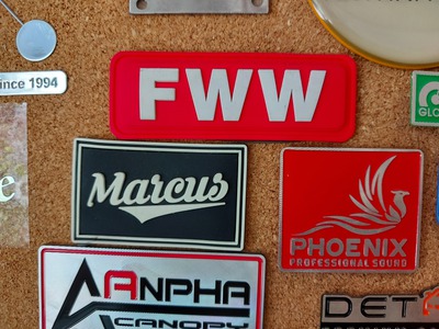 Tem nhãn cao su đúc 0