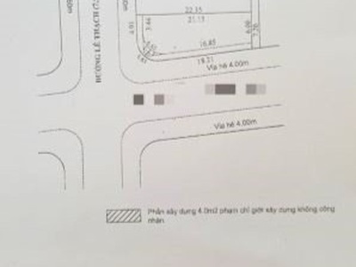 Chính chủ đất 2mt đường lê thạch 1