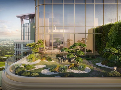 Căn hộ penthouse 300m2 trần cao 9m view đẹp nhất khu đô thị ecopark tại dự án haven park 1