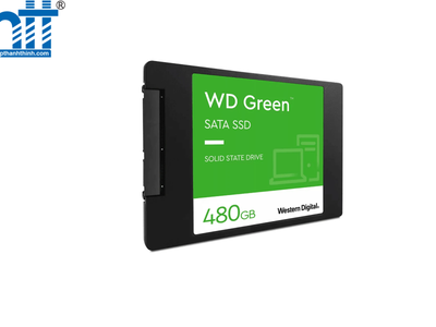 Ổ cứng SSD WD Green 2.5  480GB Sata III  WDS480G3G0A 1