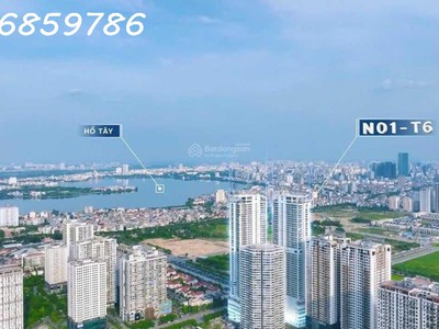 Bán gấp chung cư n01-t6 ngoại giao đoàn,3pn2wc, view hồ,2 ban công rộng,107m2, giá 6,7 tỷ 1