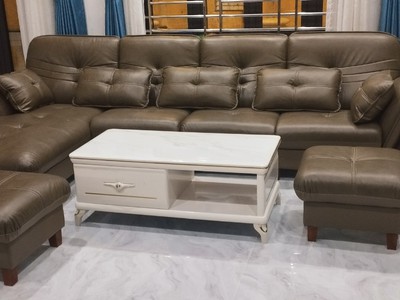 Sofa da bò thật 0